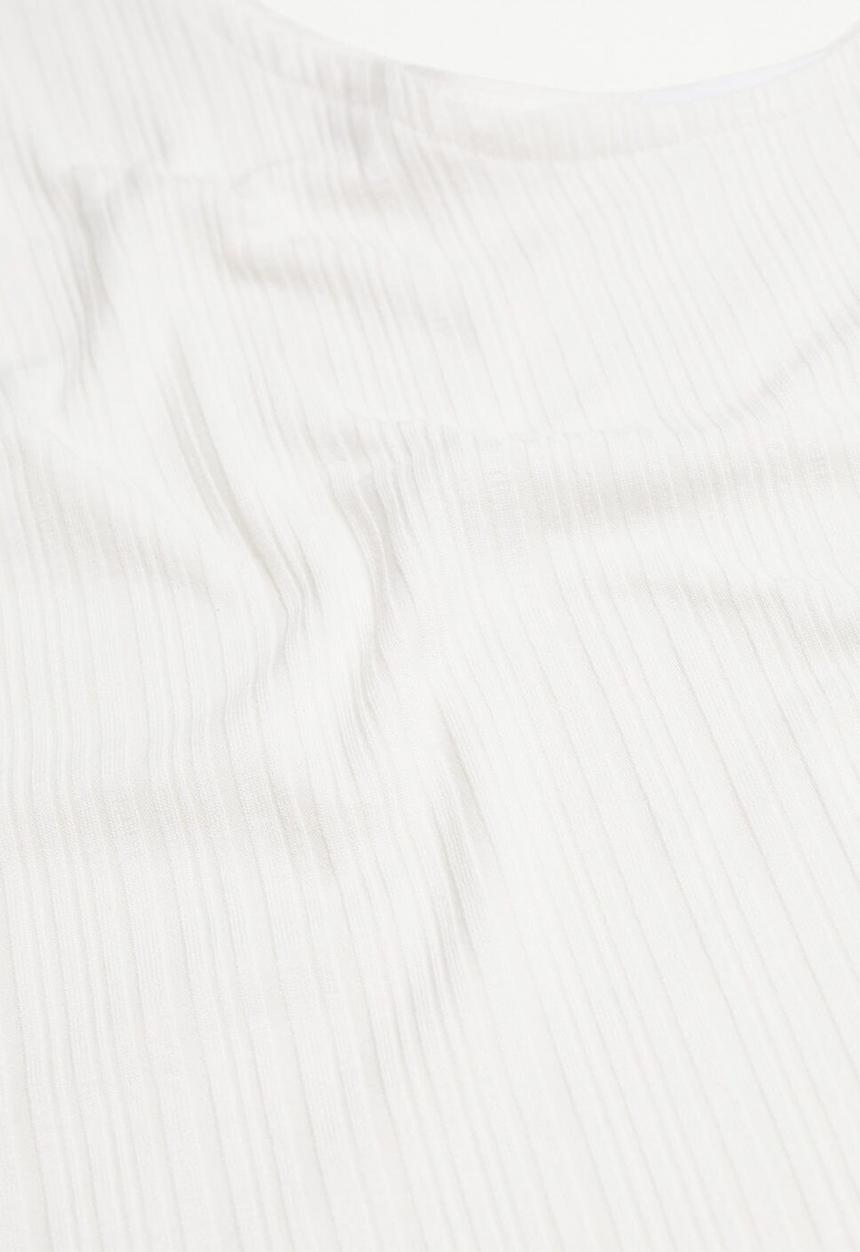 MANGO - Top cintia - white