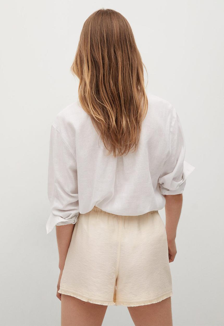 MANGO - Shorts claudi - light beige