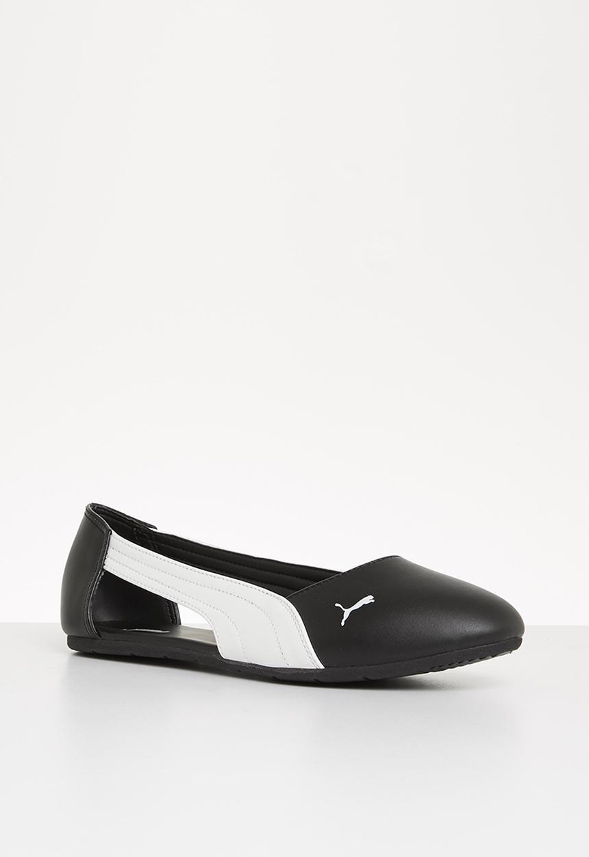 PUMA - Basic ballerina cut out - puma black-puma white