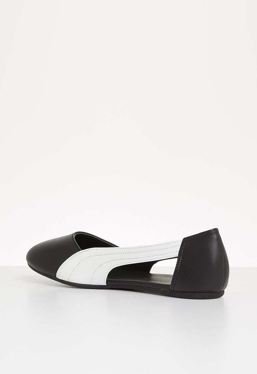 PUMA - Basic ballerina cut out - puma black-puma white