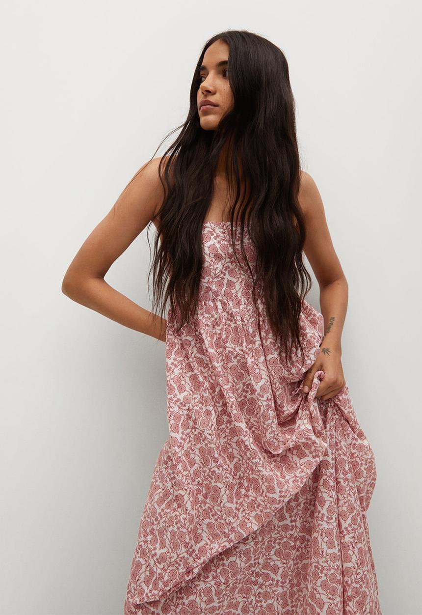 MANGO - Dress korfu - natural
