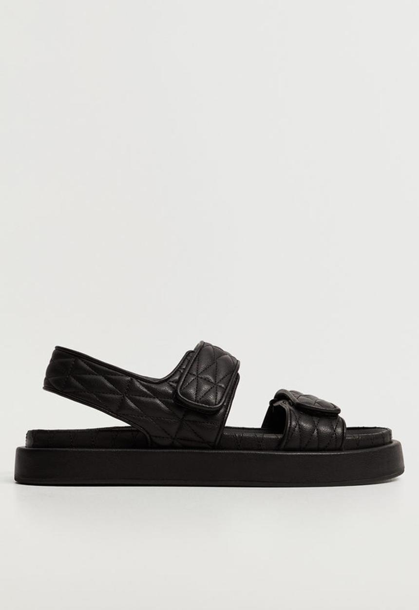 MANGO - Cat sandal - black
