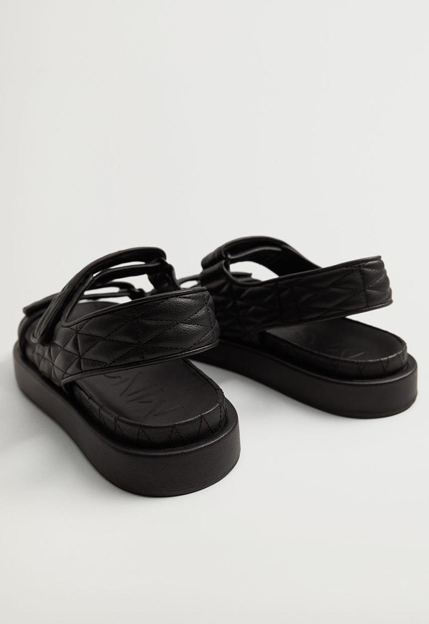 MANGO - Cat sandal - black