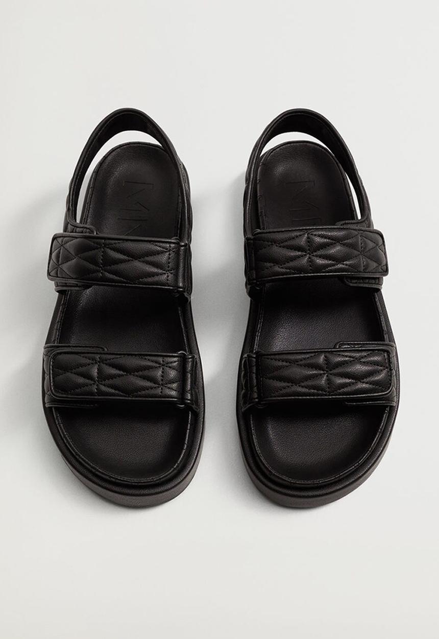 MANGO - Cat sandal - black
