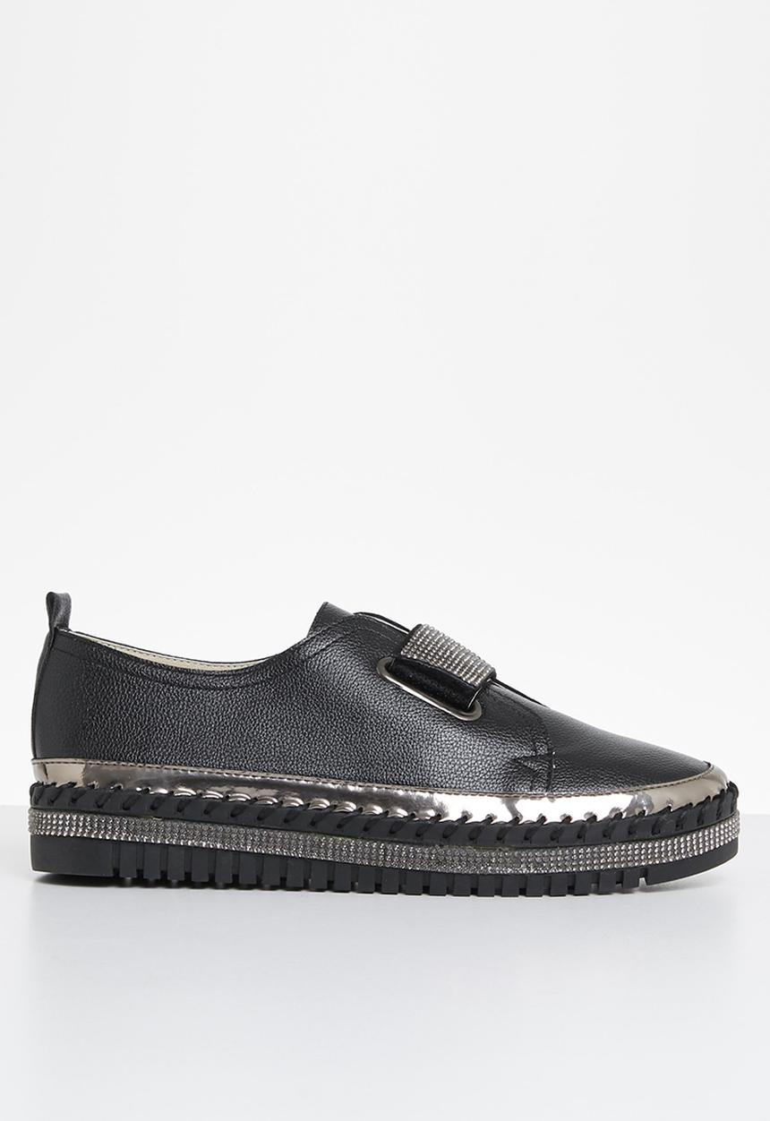 Footwork - Blinky embellished sneaker - black