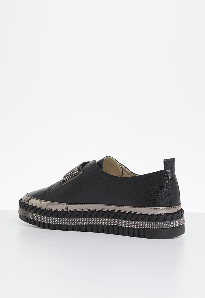 Footwork - Blinky embellished sneaker - black
