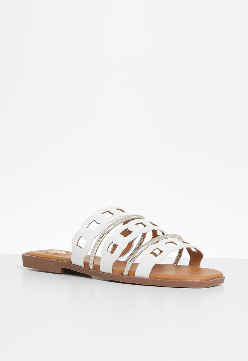 Footwork - Calisto strappy sandal - white