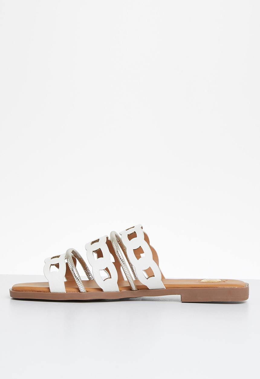 Footwork - Calisto strappy sandal - white