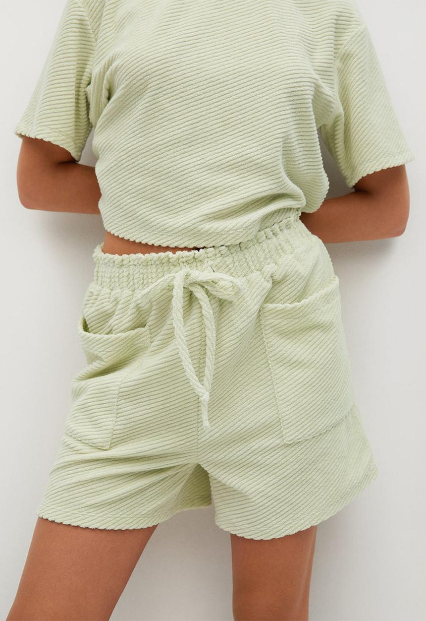 MANGO - Shorts belito - light pastel green