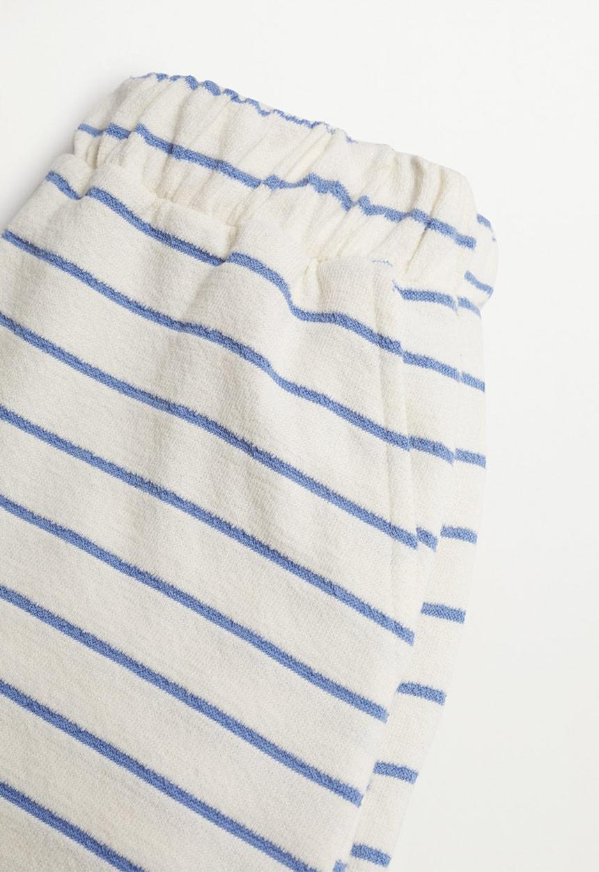 MANGO - Shorts cali - light pastel & blue