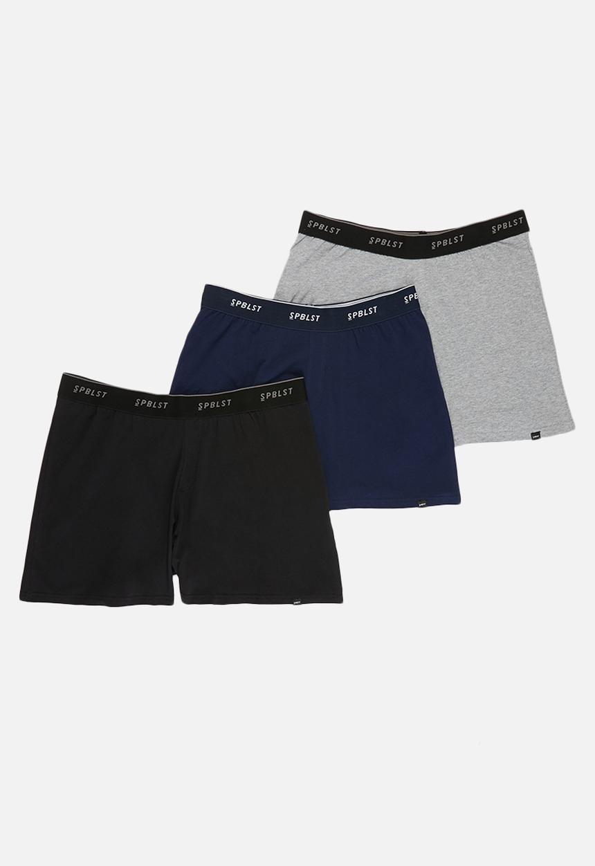 Superbalist - 3-pack kris knit boxers - multi