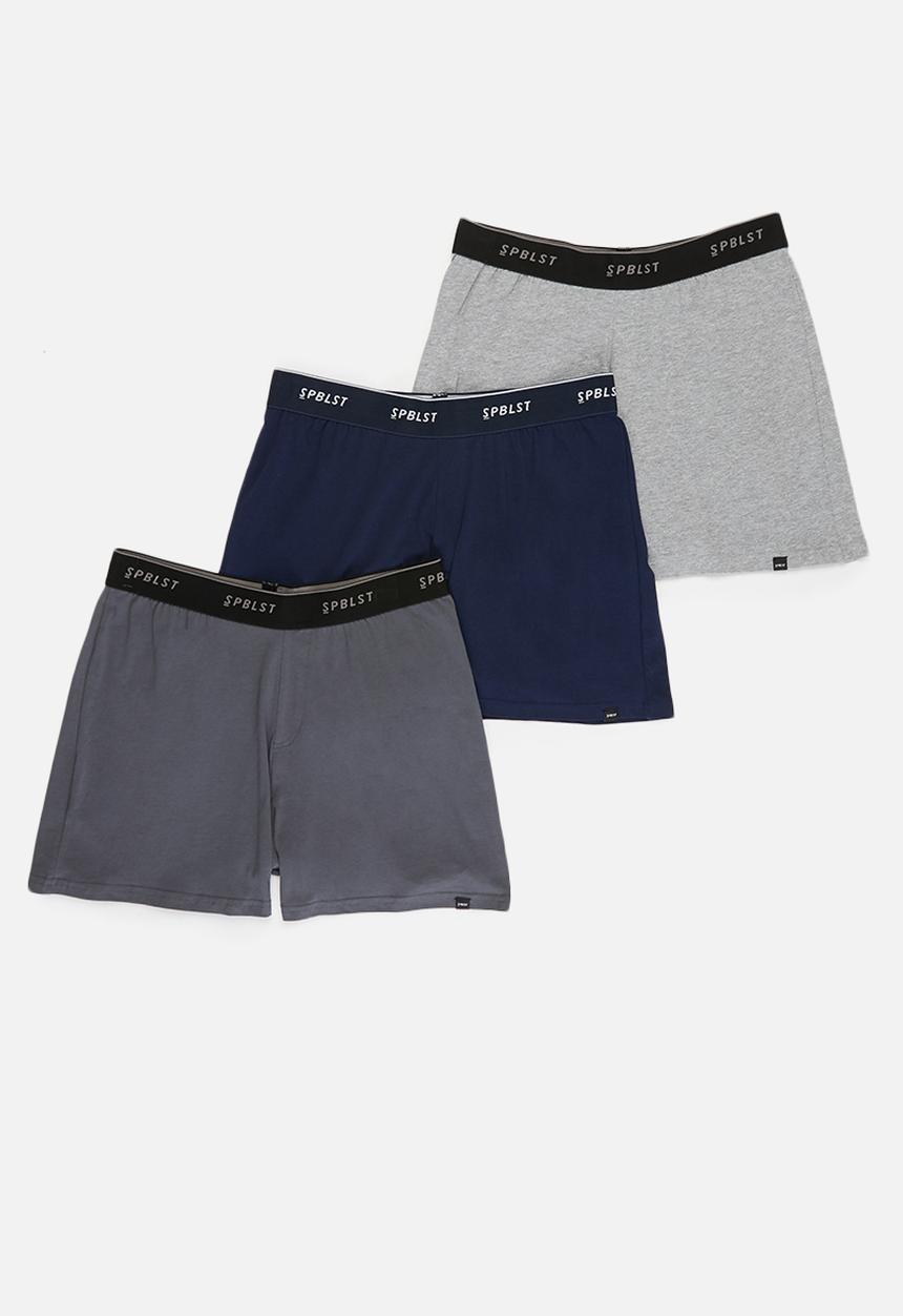 Superbalist - 3-pack kris knit boxers - multi