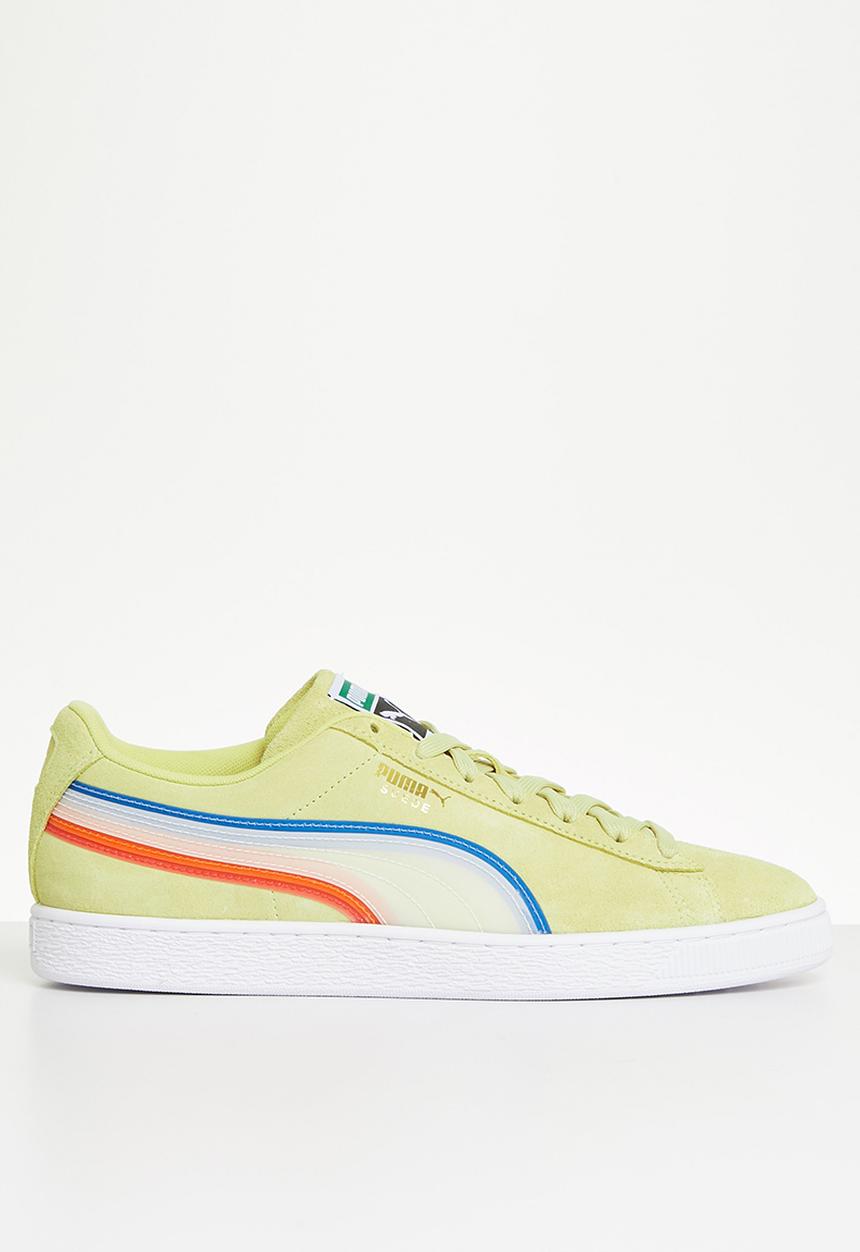 PUMA - Suede triplex tech - suede triplex tech - 38193703 - yellow pear-puma white