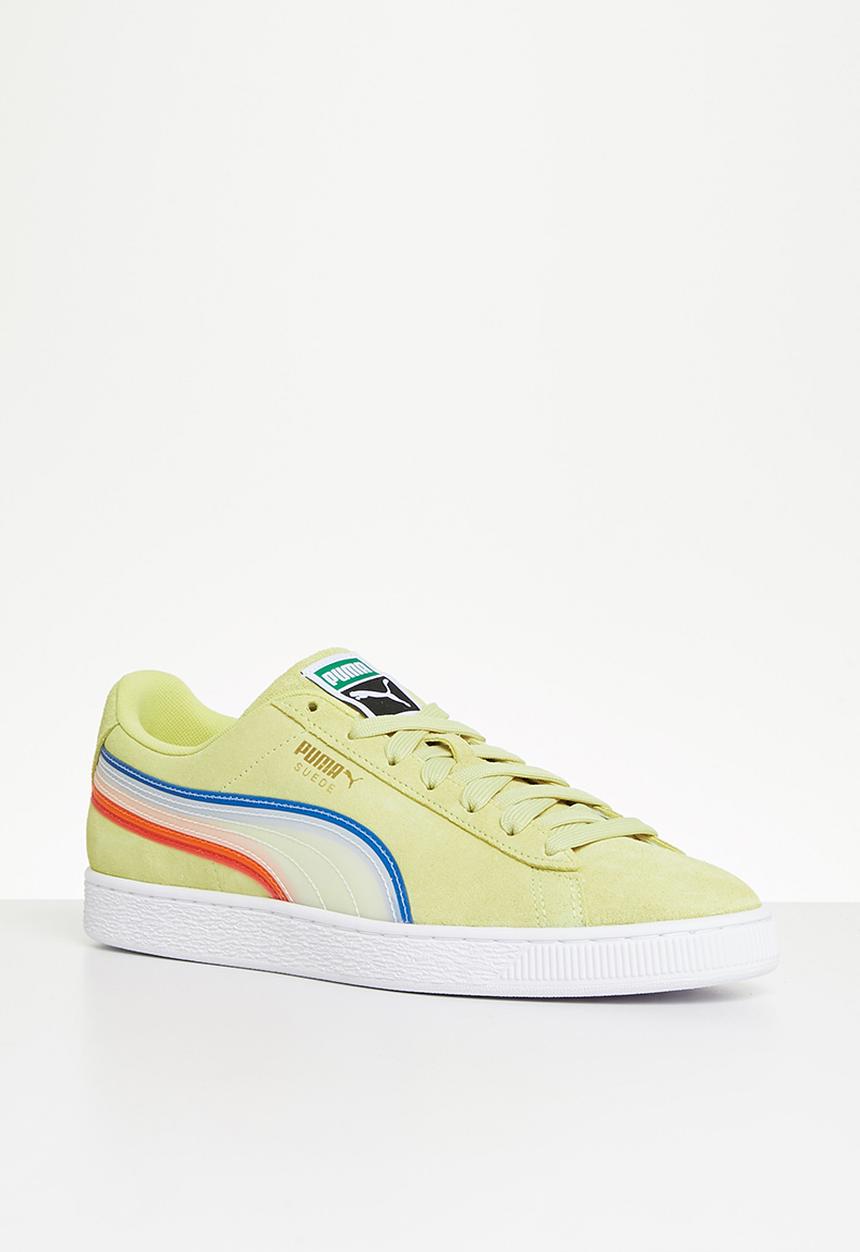 PUMA - Suede triplex tech - suede triplex tech - 38193703 - yellow pear-puma white