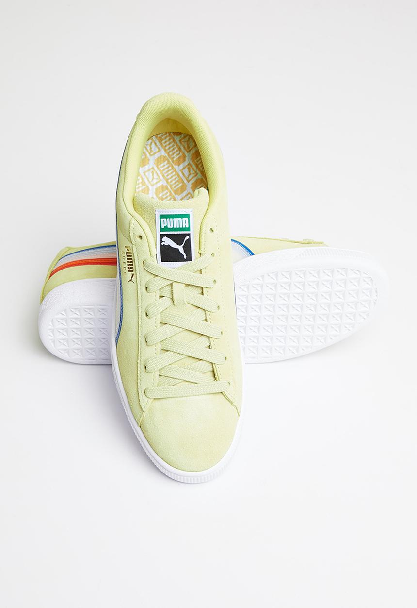 PUMA - Suede triplex tech - suede triplex tech - 38193703 - yellow pear-puma white