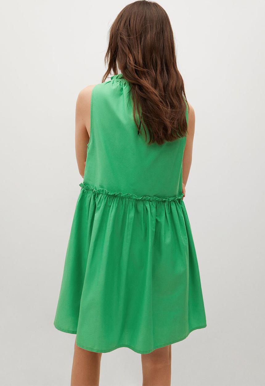 MANGO - Dress mikonos - green