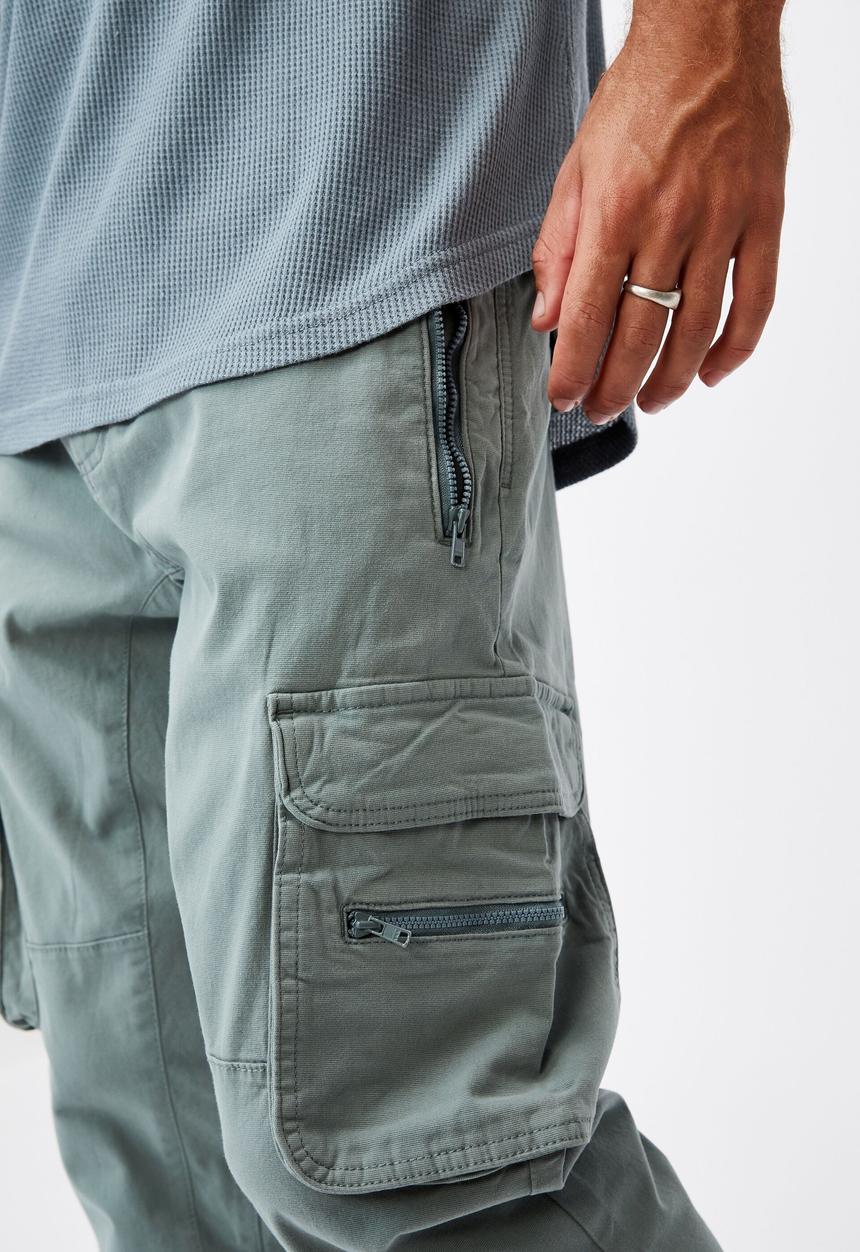 Cotton On - Urban jogger - mineral blue tactical