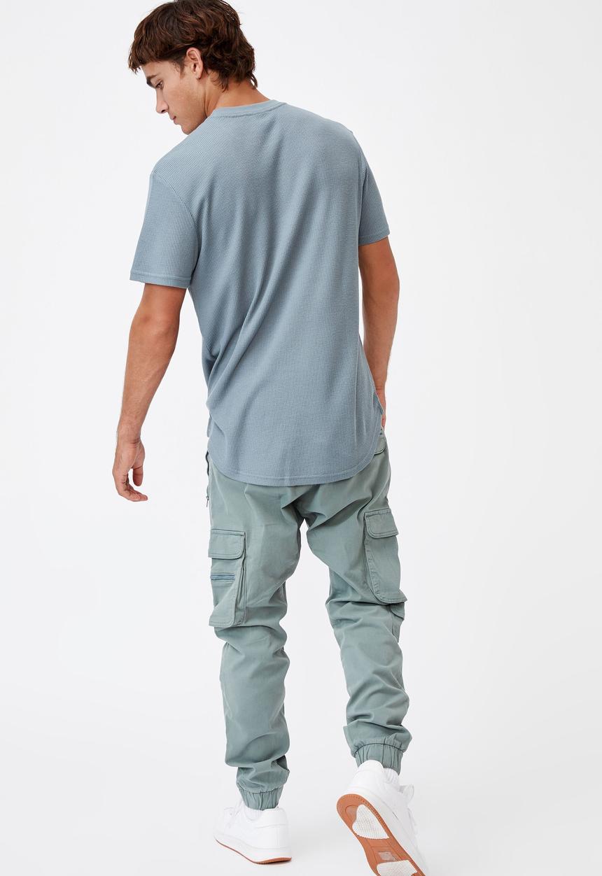 Cotton On - Urban jogger - mineral blue tactical