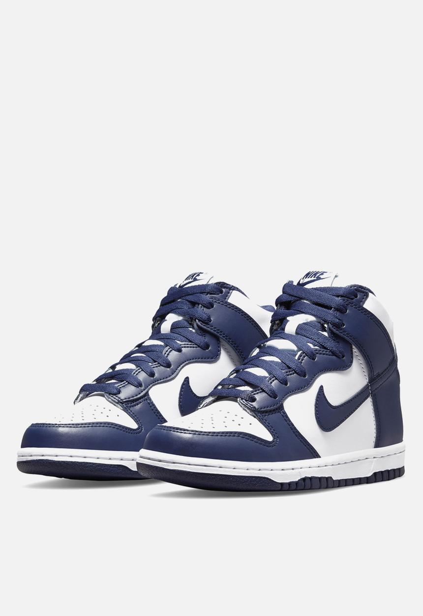 Nike - Dunk High - white/midnight navy