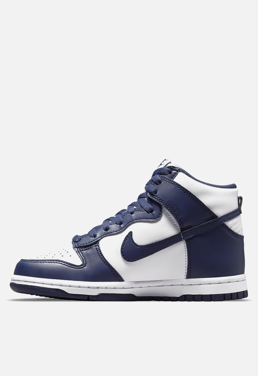 Nike - Dunk High - white/midnight navy