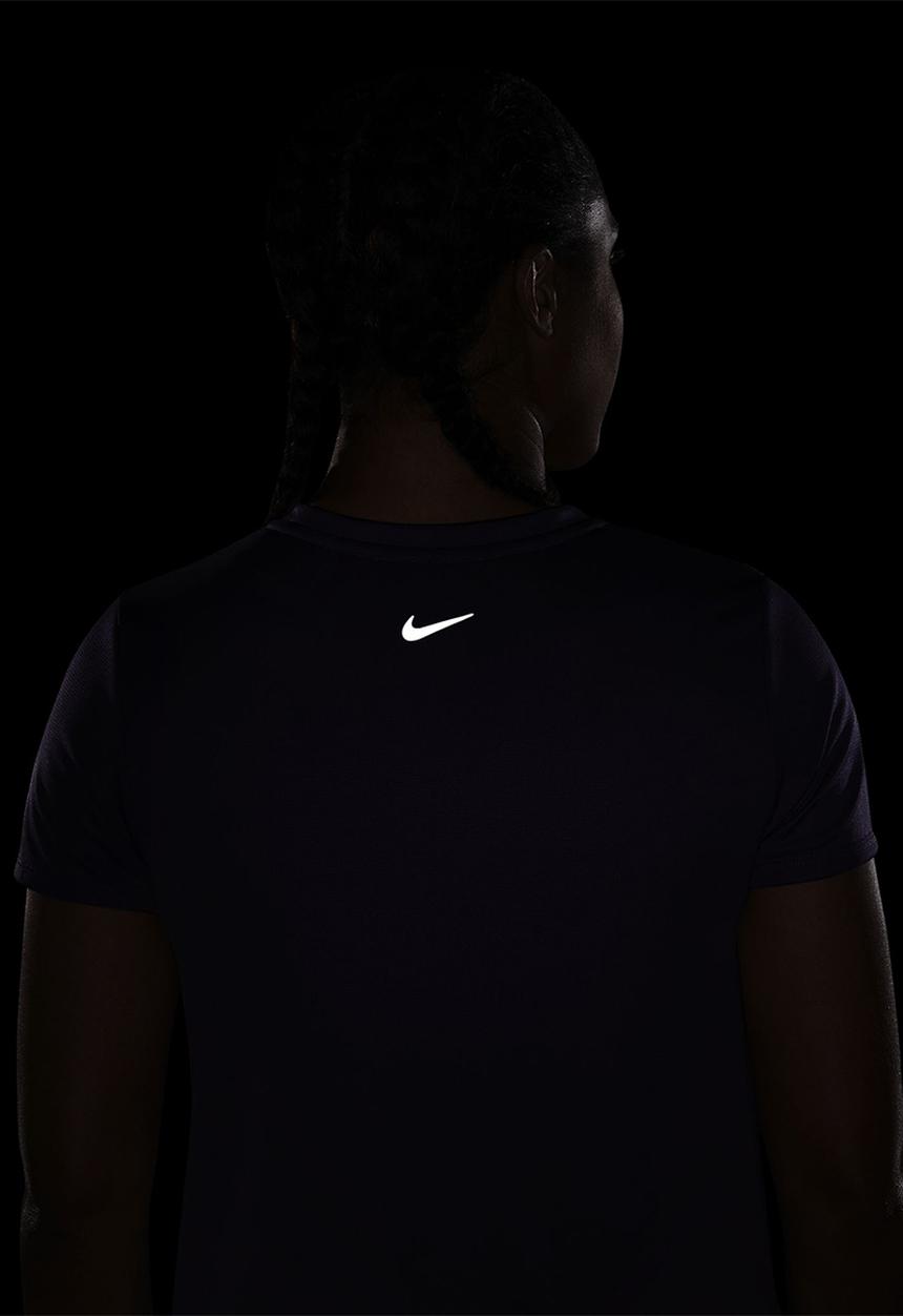 Nike - Plus nike df swsh run top short sleeve - purple