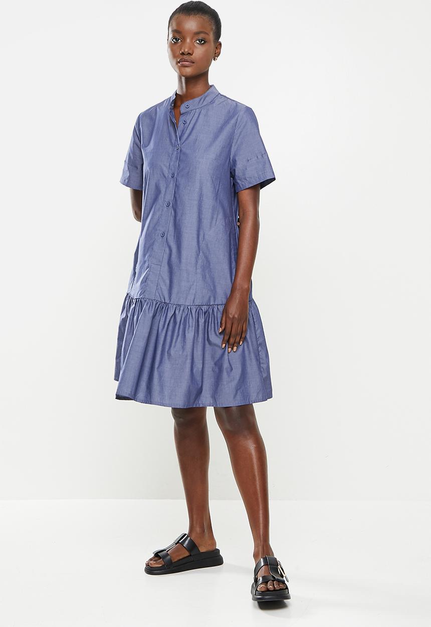 AMANDA LAIRD CHERRY - Kidds dress - navy 