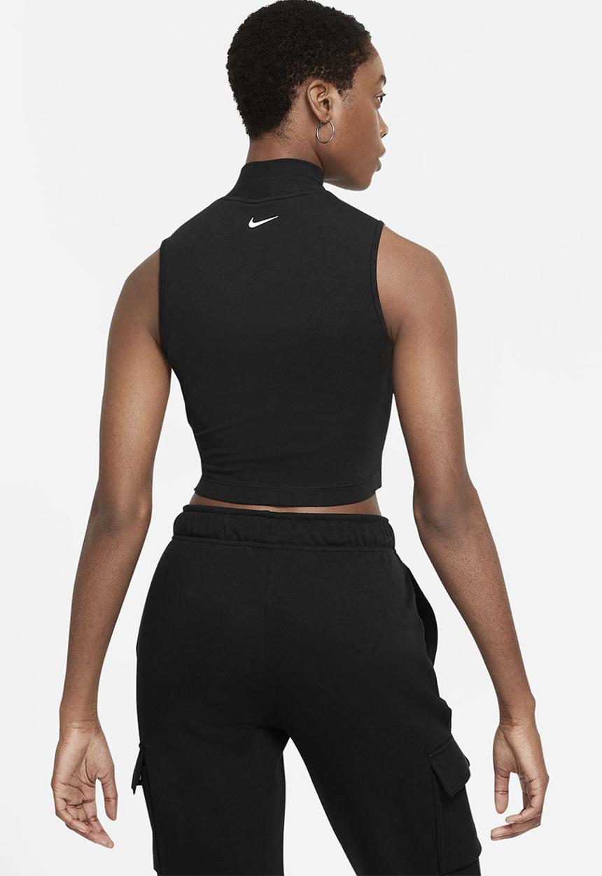 Nike - Nsw tank mock prnt - black