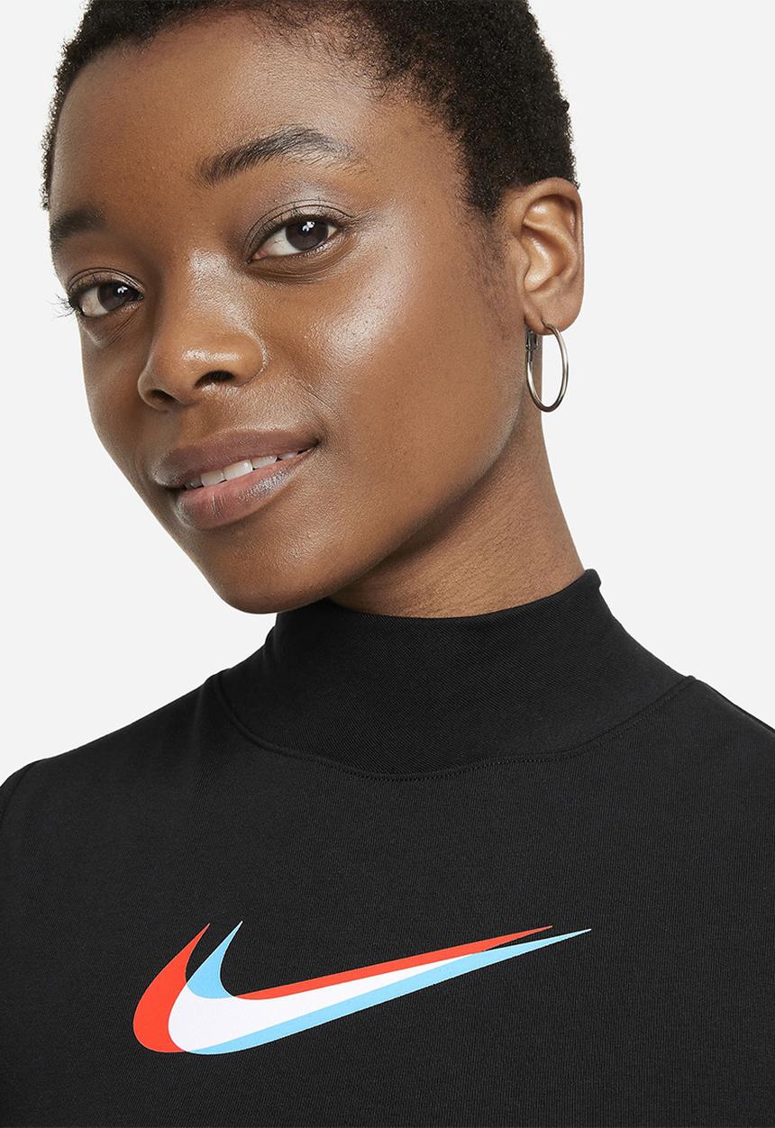 Nike - Nsw tank mock prnt - black