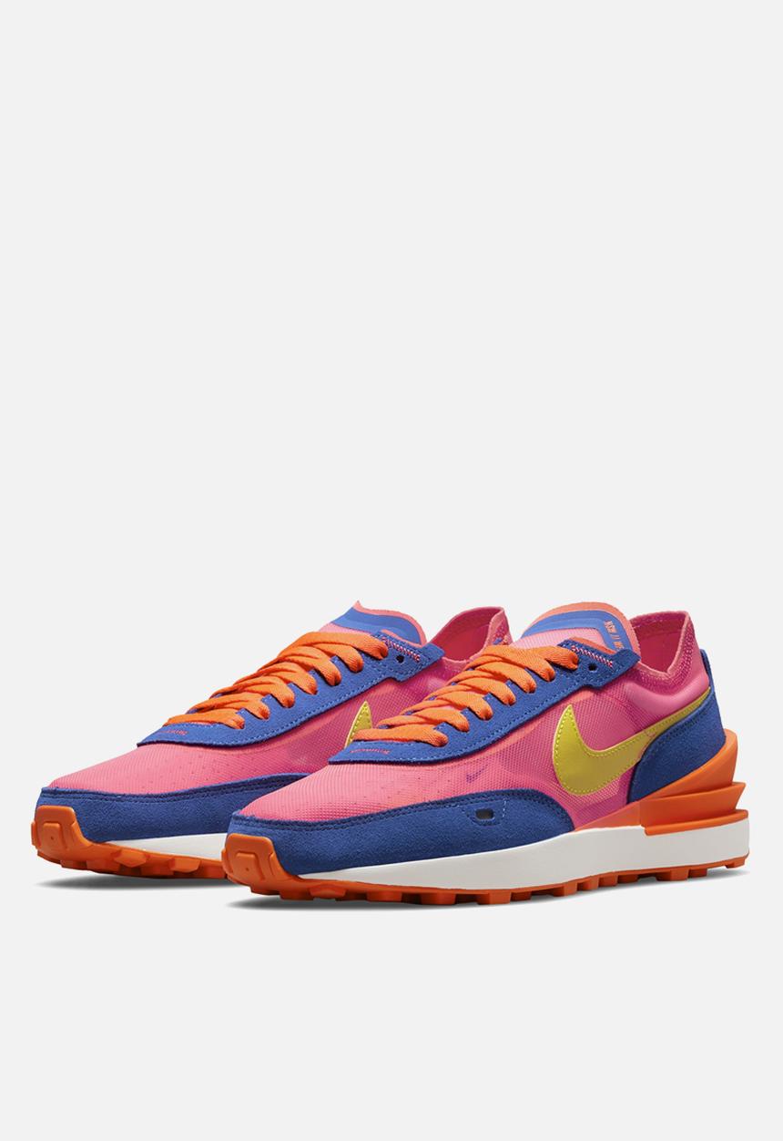 Nike - Waffle One - racer blue/bright citron-hyper pink