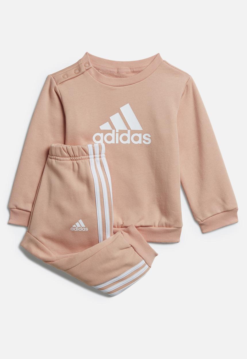adidas Performance - I bos logo jog set - pink 