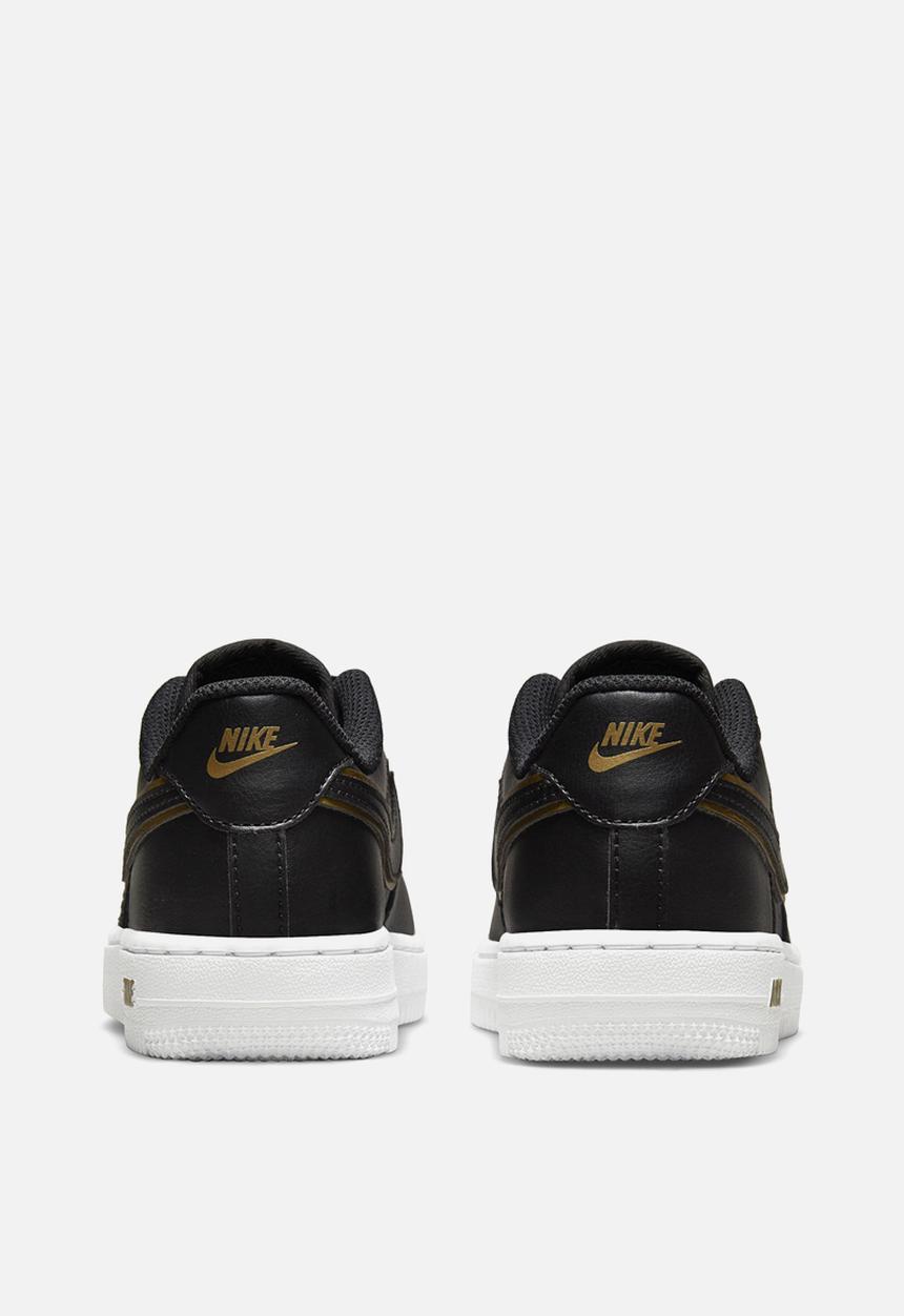 Nike - Nike force 1 lv8 - black-metallic gold-white