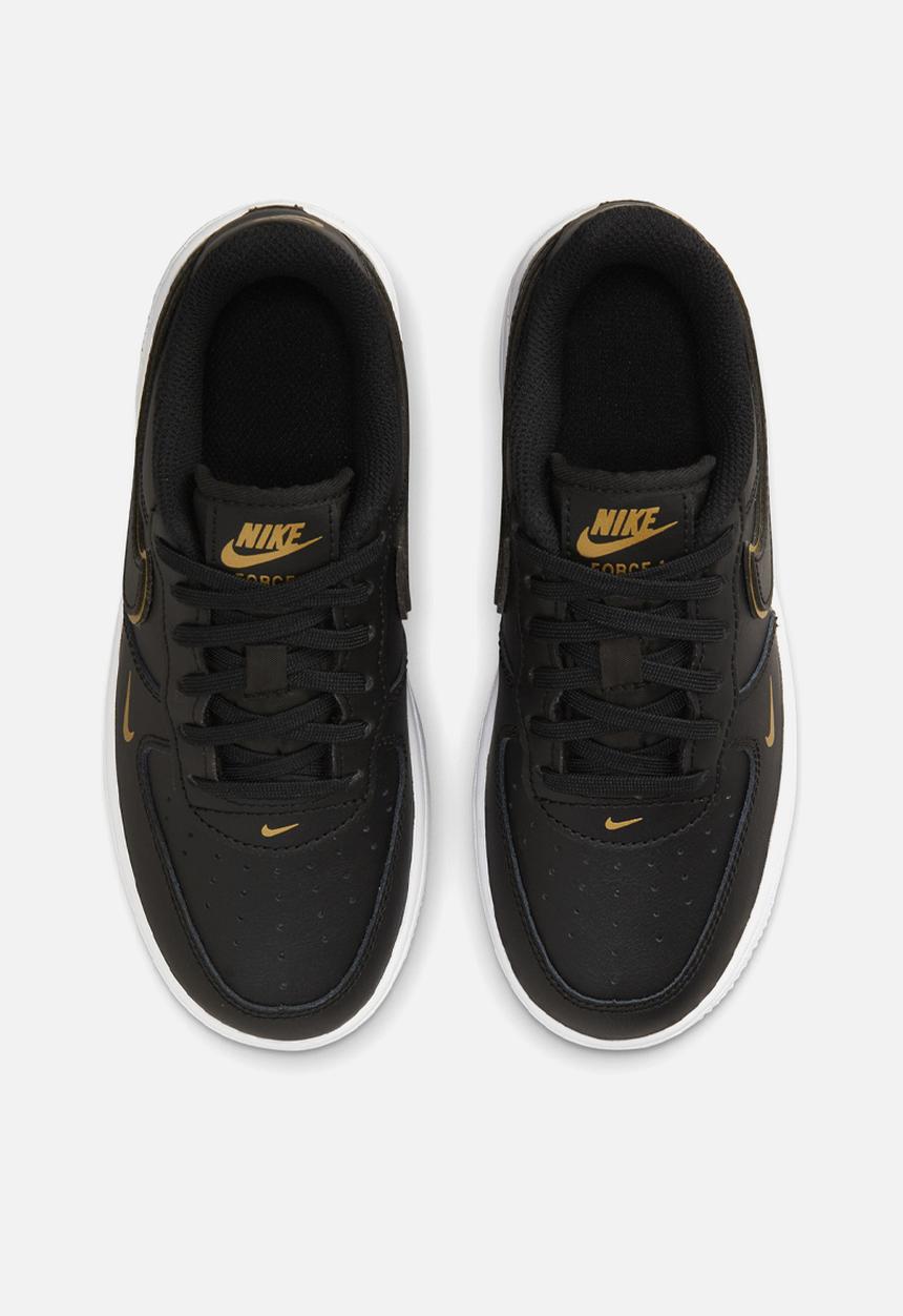 Nike - Nike force 1 lv8 - black-metallic gold-white