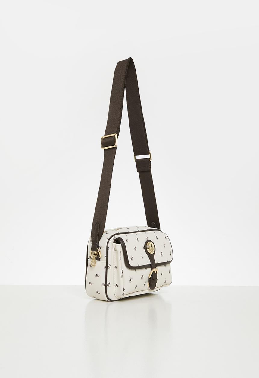 POLO - Polo panama camera sling - cream
