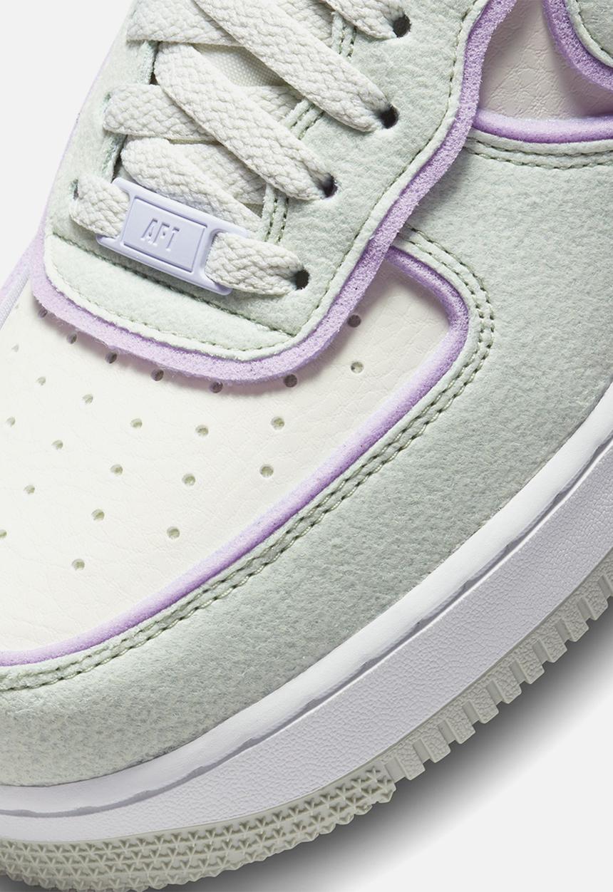 Nike - Air Force 1 - Sea Glass/Seafoam-Pure Violet