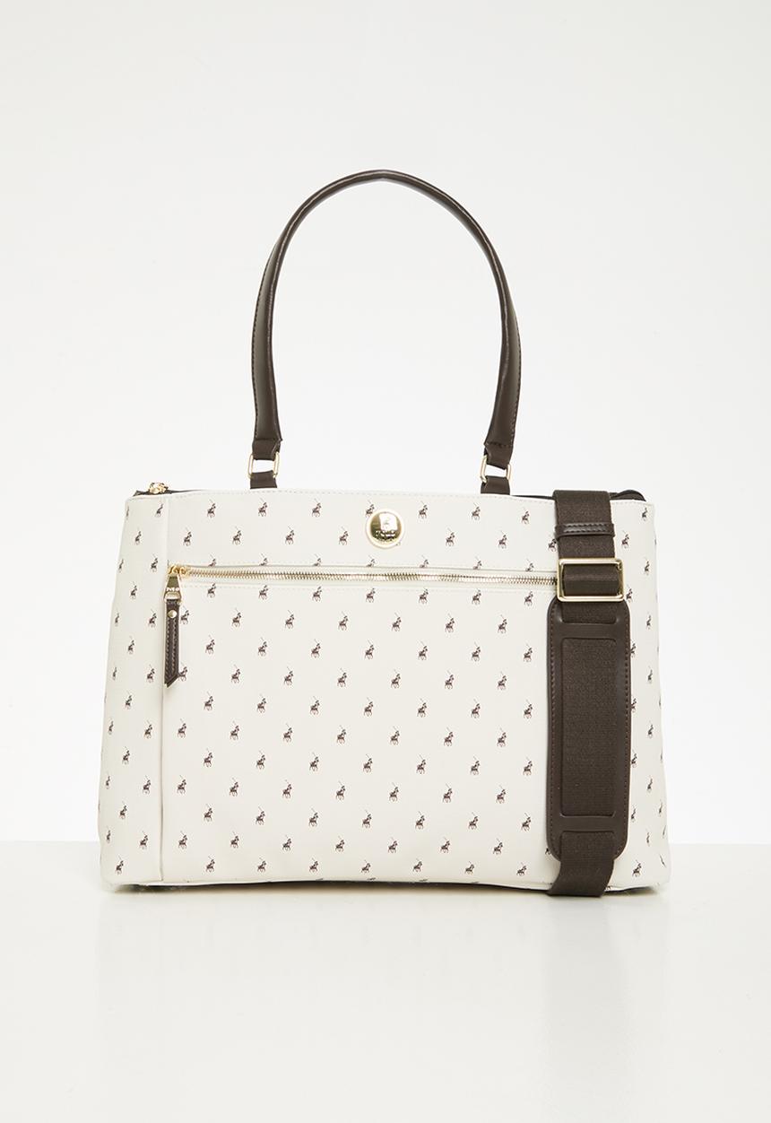 POLO - Polo panama briefcase - cream