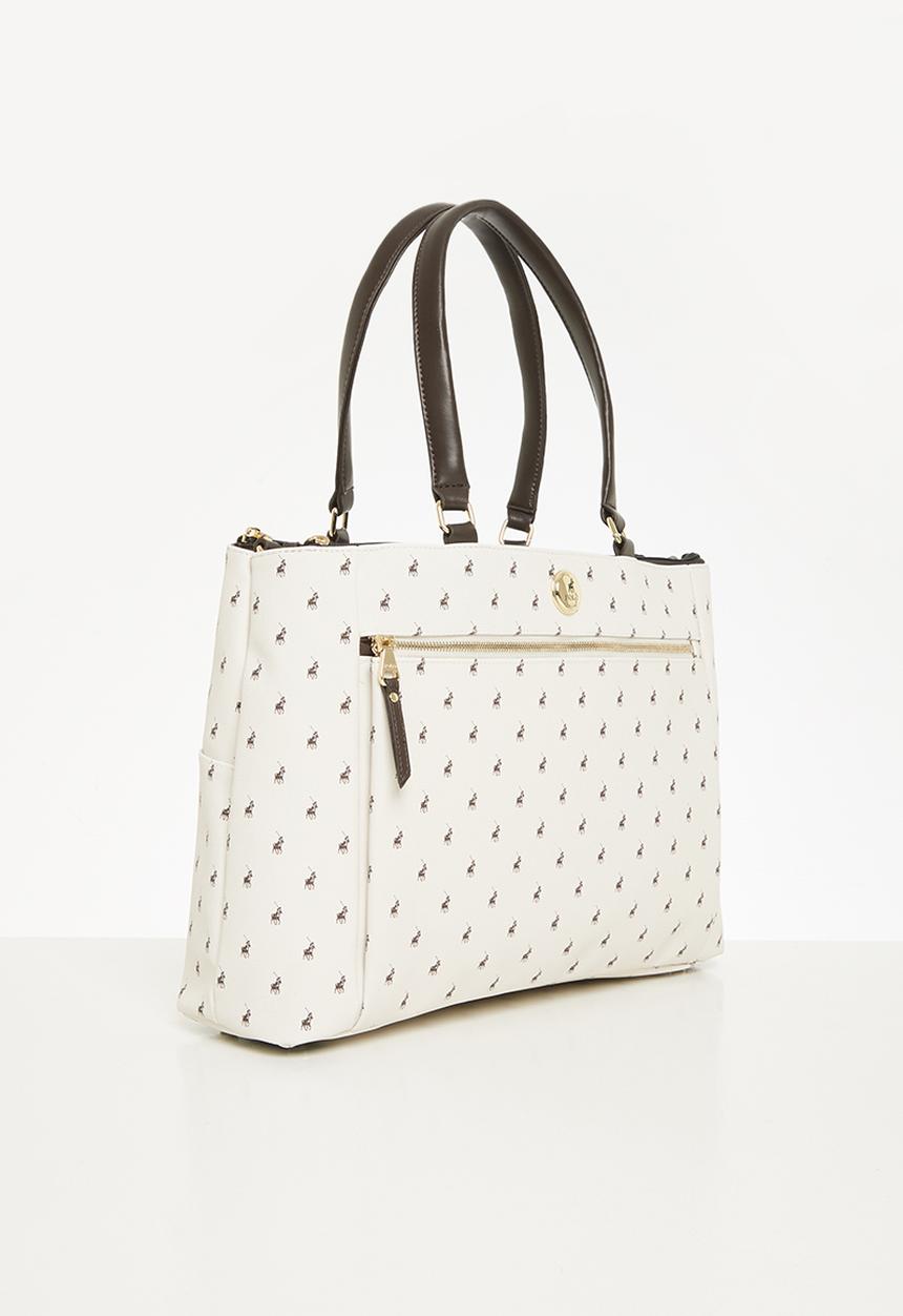 POLO - Polo panama briefcase - cream