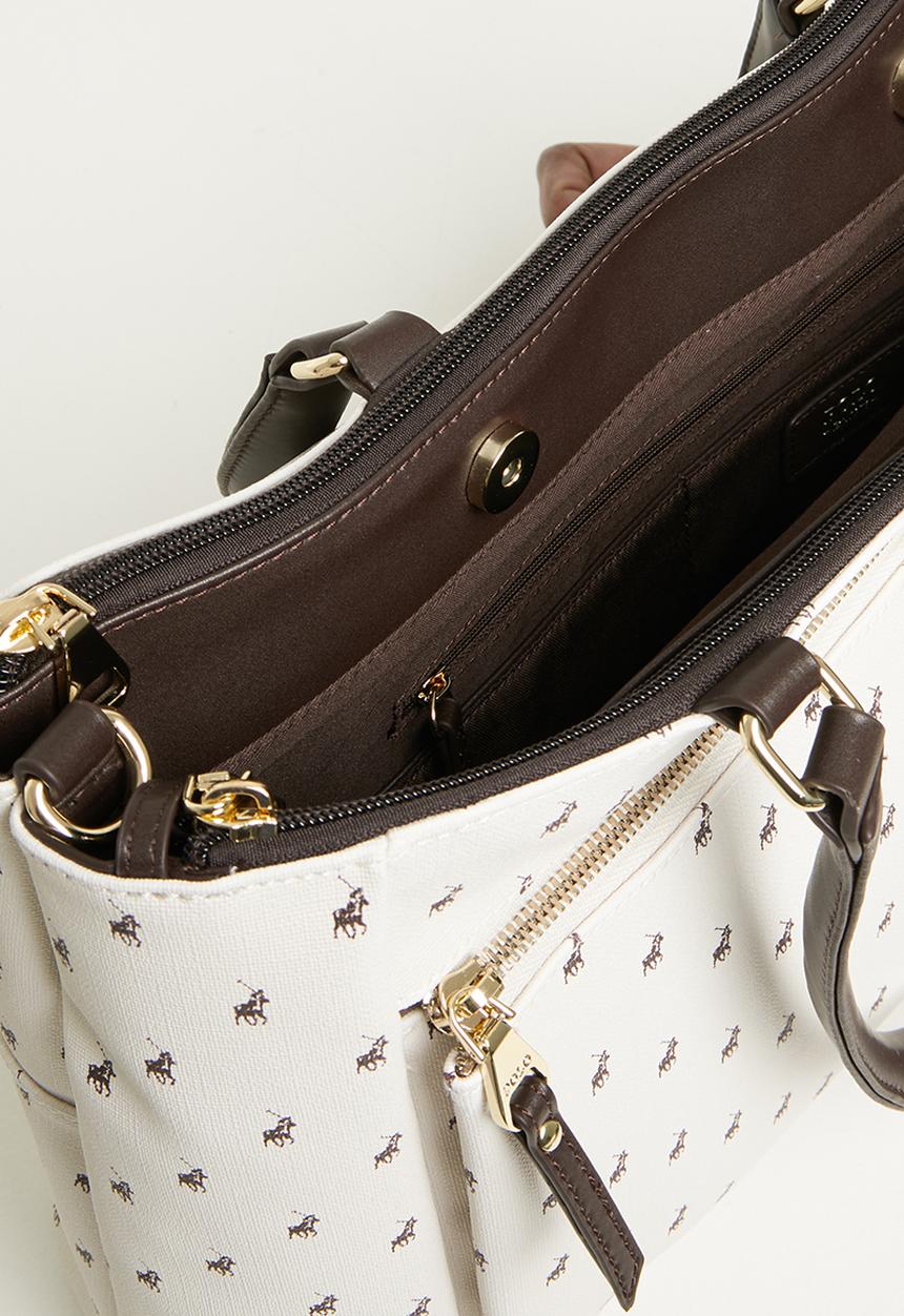 POLO - Polo panama briefcase - cream