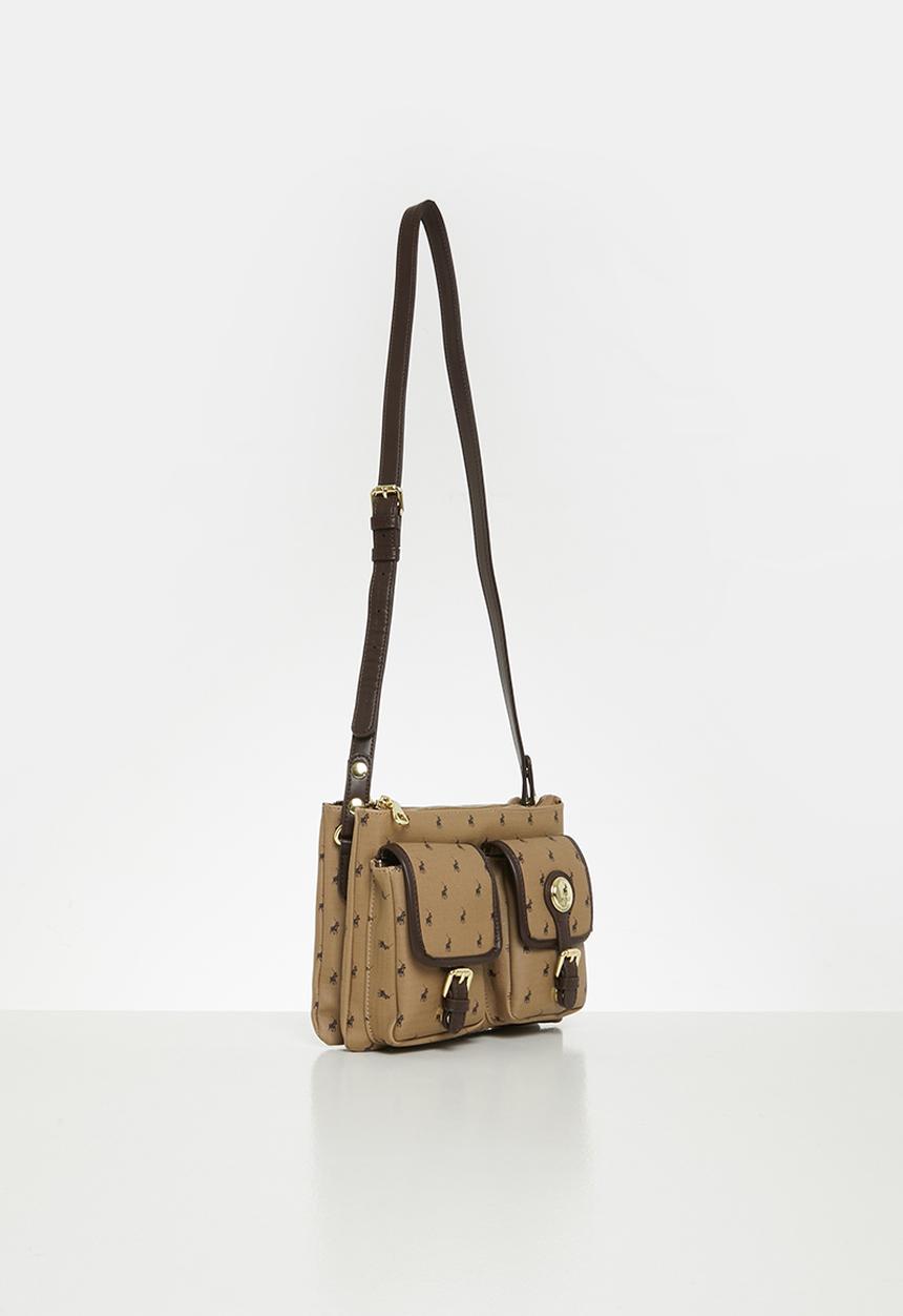 POLO - Polo panama dbl zip sling - camel