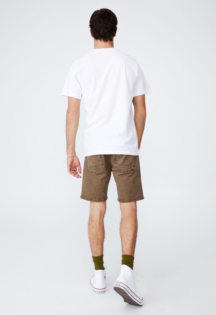 Cotton On - Tbar text t-shirt - white