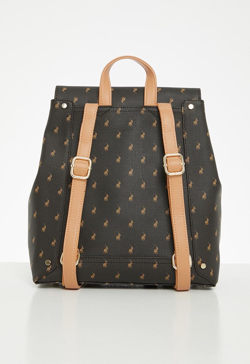 POLO - Minimalist iconic backpack - brown
