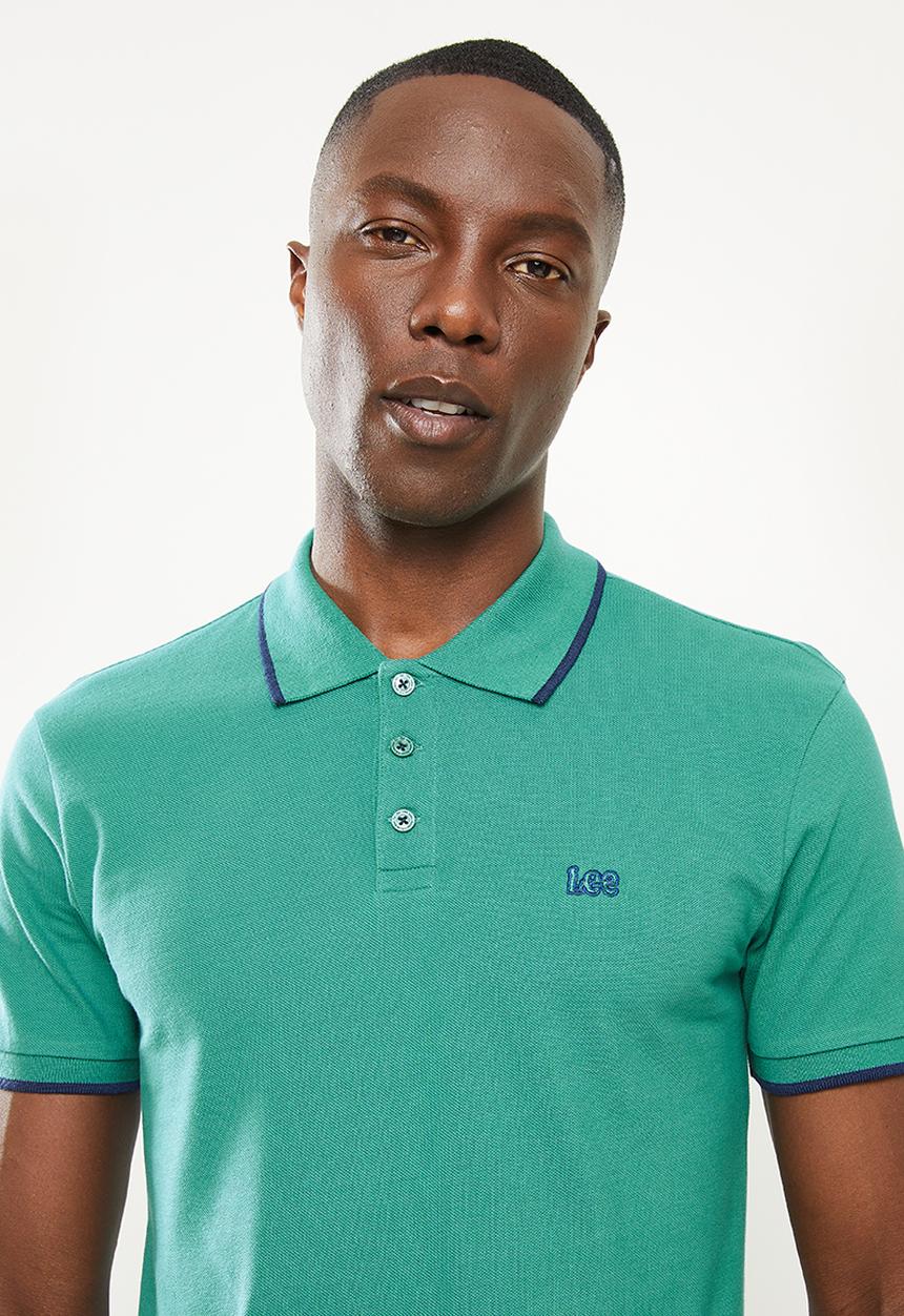 Lee  - Icon polo - ocean & navy