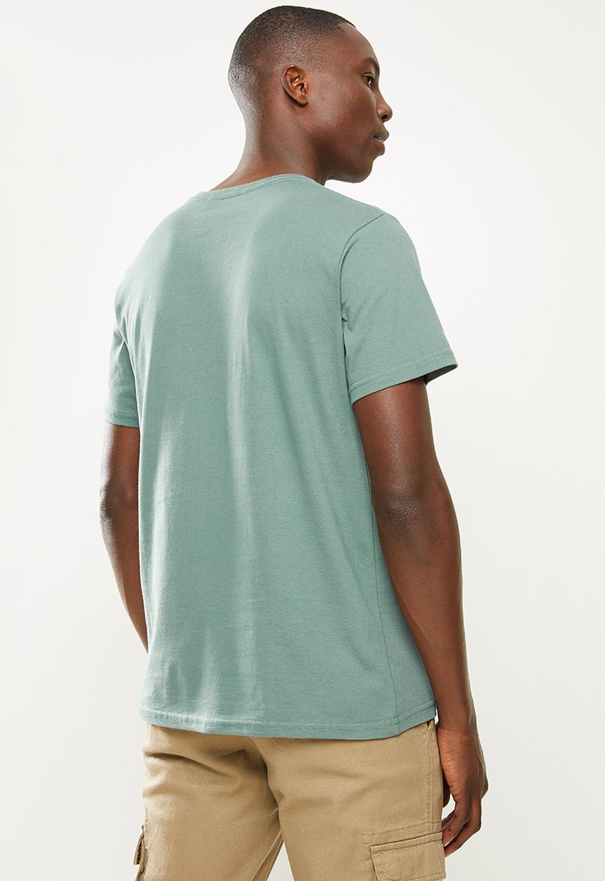 Salomon - Holiday short sleeve tee m - green