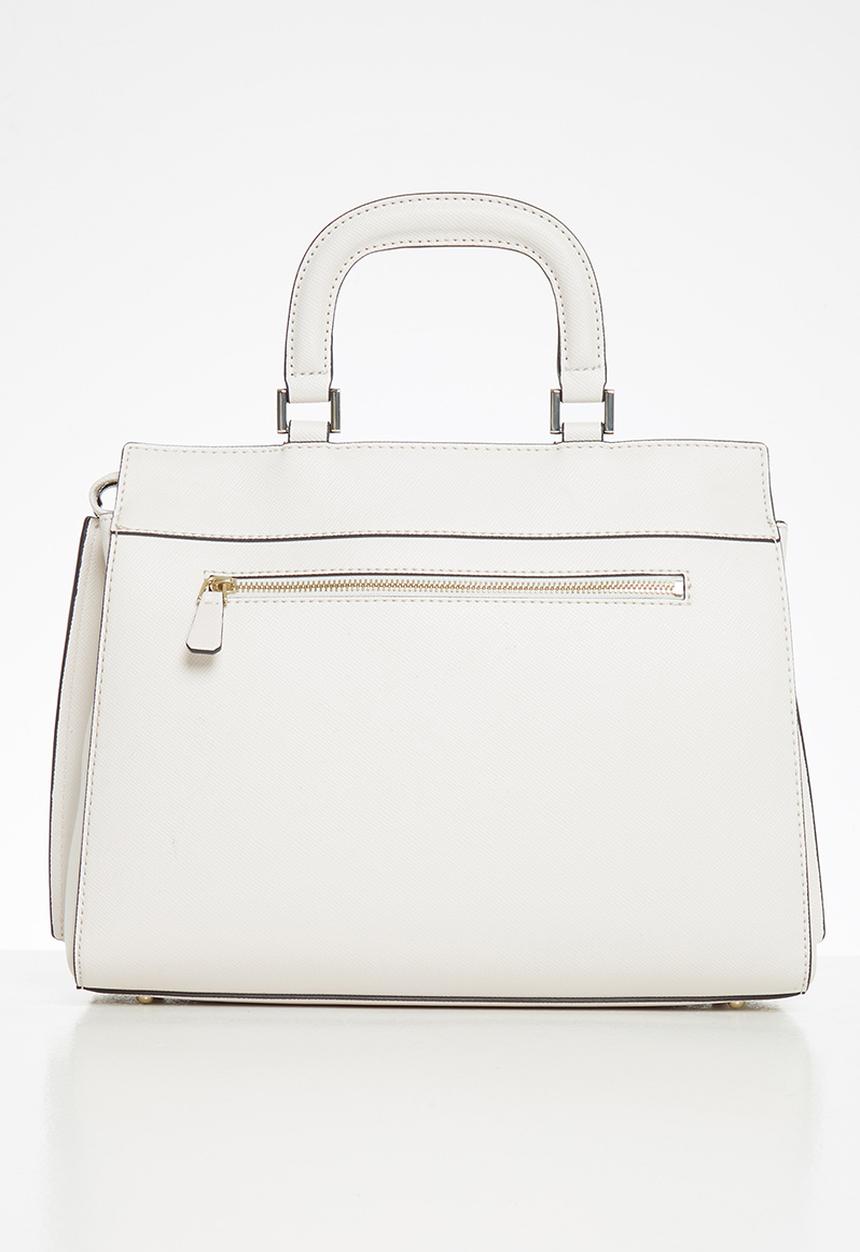 GUESS - Katey luxury satchel - stone