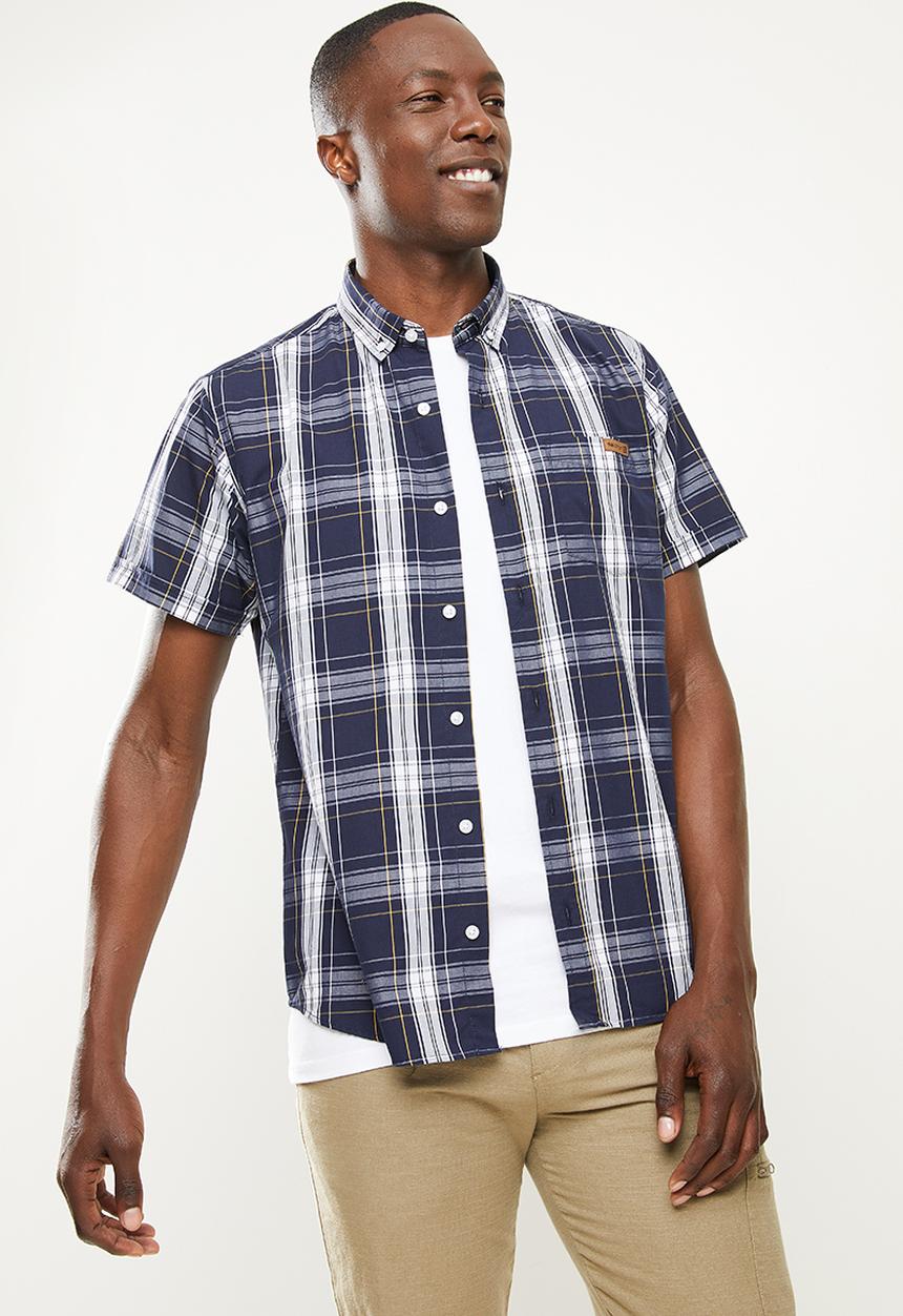 Salomon - Sunday short sleeves shirt m - mid blue