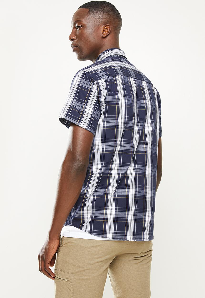 Salomon - Sunday short sleeves shirt m - mid blue