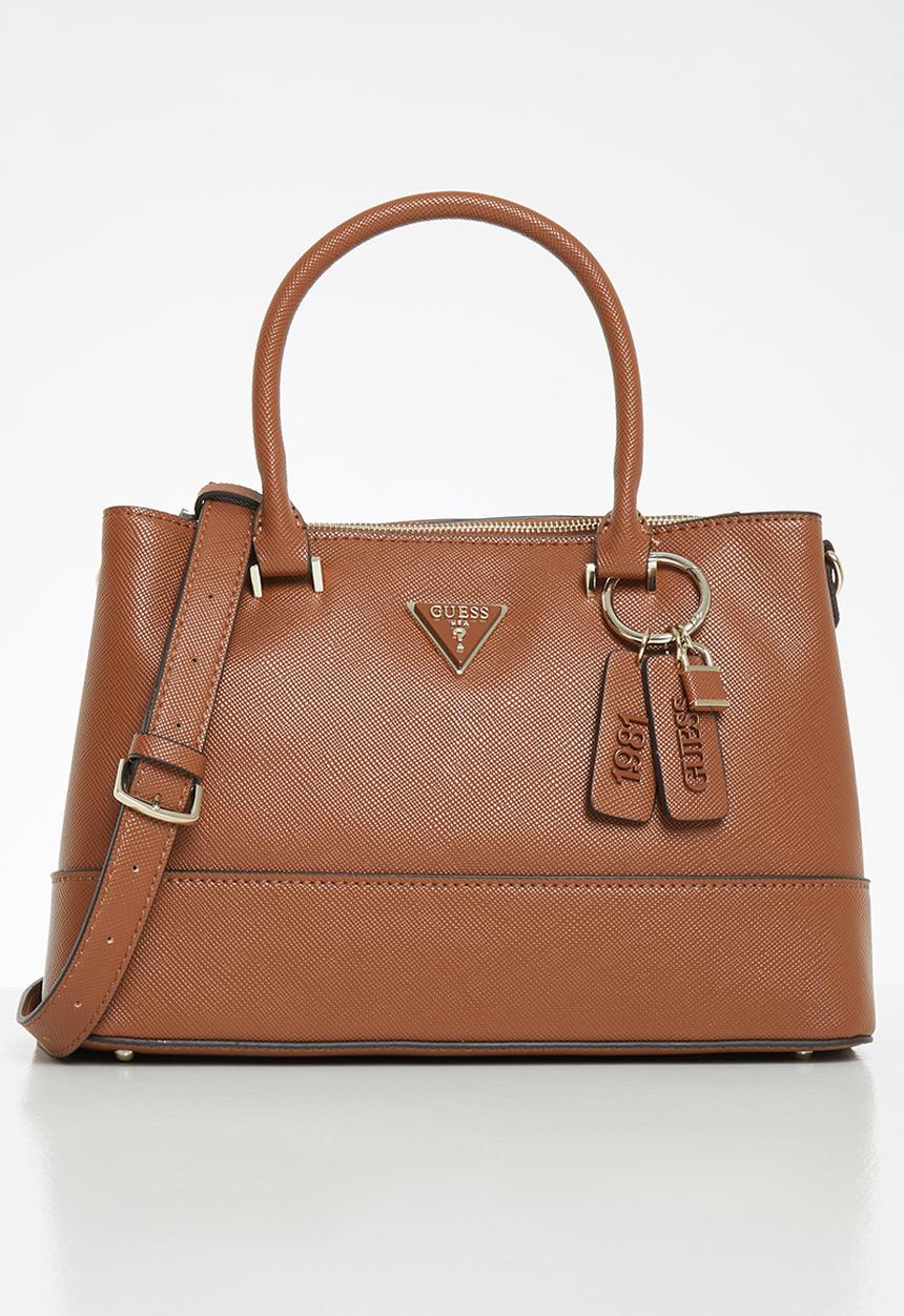 GUESS - Cordelia luxury satchel - cognac