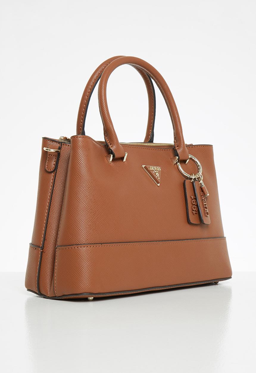 GUESS - Cordelia luxury satchel - cognac