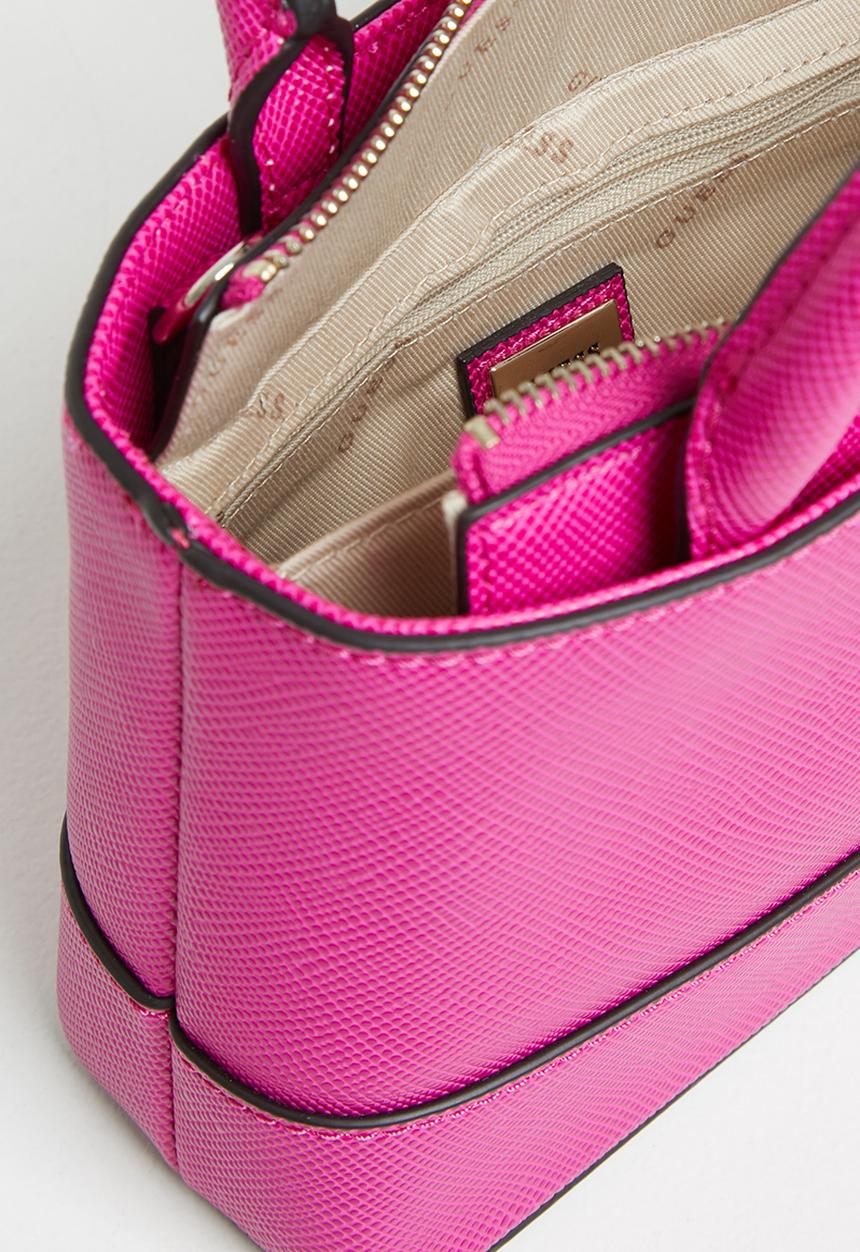 GUESS - Cordelia mini satchel - fuchsia