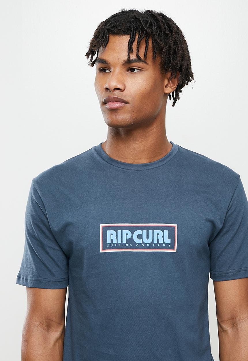 Rip Curl - Surf revival box tee - navy