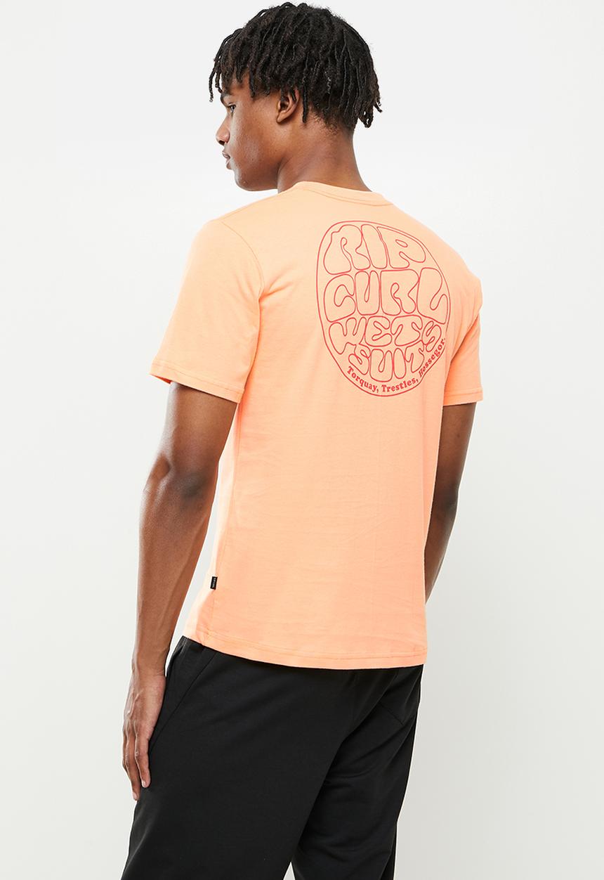 Rip Curl - Wettie essential tee - coral